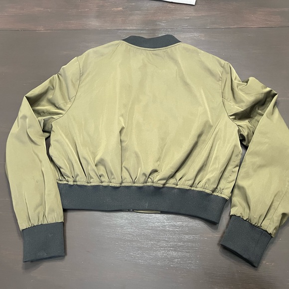 Casting LA Olive Green Bomber Jacket - Picture 2 of 3